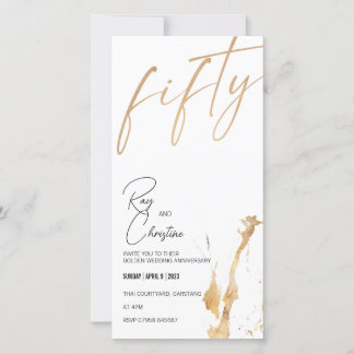 ANIVERSÁRIO DE ouro/CONVITE DE 50 ANOS