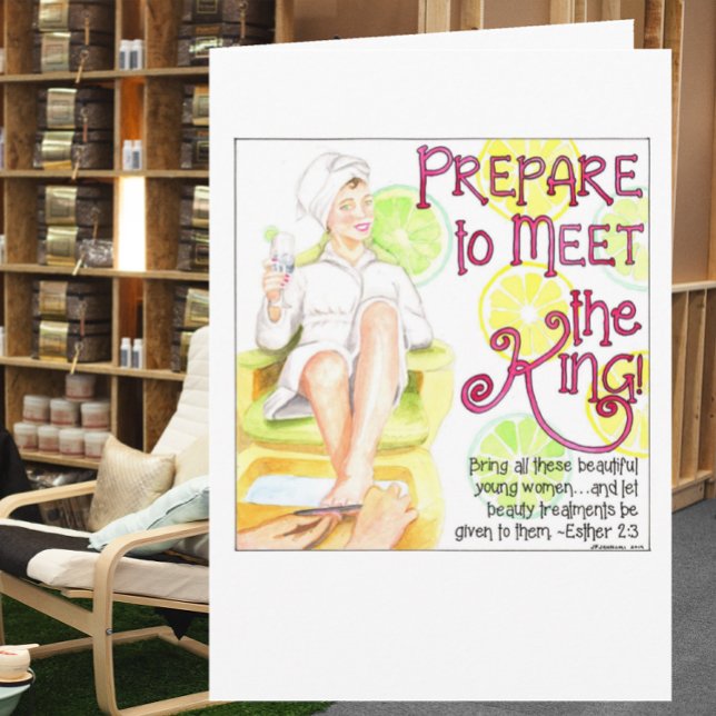 Aniversário de Pampering no Dia do Spa/ Cartão de  (Criador carregado)