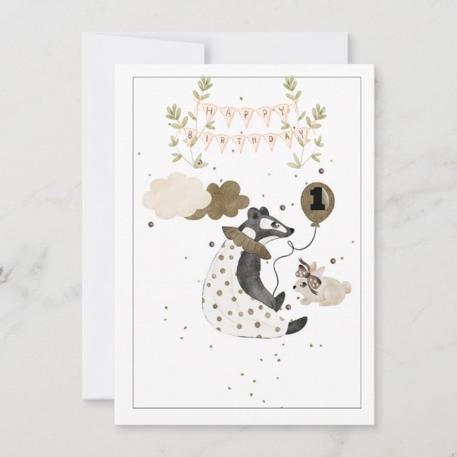 Aniversário De Um Velho Bebê (Frente)