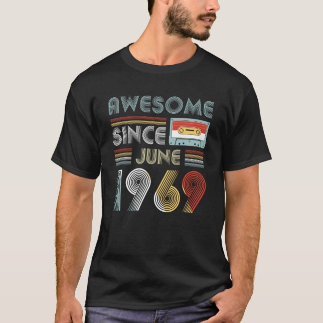 Aniversário desde junho de 1969 da camisa (Frente)