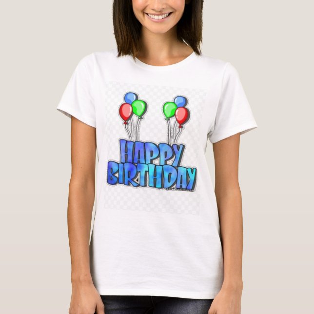 Aniversário Deseja a melhor camisa de amizade femi (Frente)