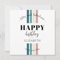 Aniversário design minimalista em cores pastosas