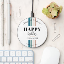 Aniversário design minimalista em cores pastosas