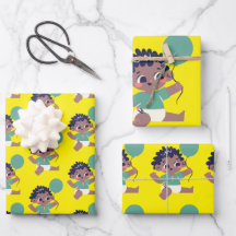 Aniversário do Bebê (Afro-Americano) 
