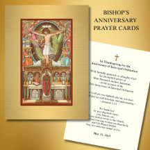 Aniversário do Bispo Católico de Jesus Ordenado