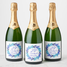 Aniversário do Casamento da 25 de Fúria Azul Elega