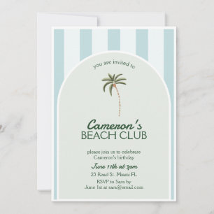 Aniversário do Convite para o Clube de Praia Editá