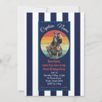 Aniversário do Convite Pirata