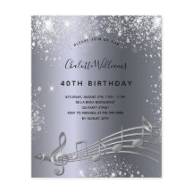 Aniversário do orçamento, a música prateada anota 