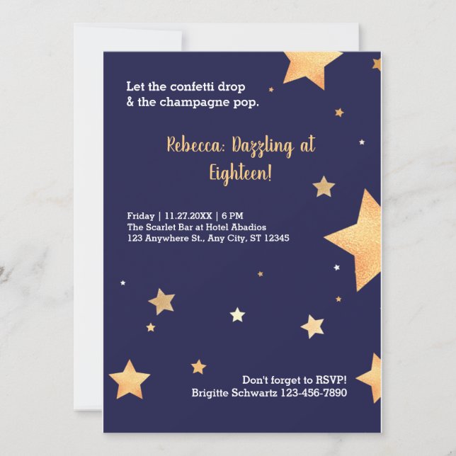 Aniversário do ouro moderno (Frente)