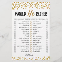 Aniversário Ele iria Preferencialmente jogo