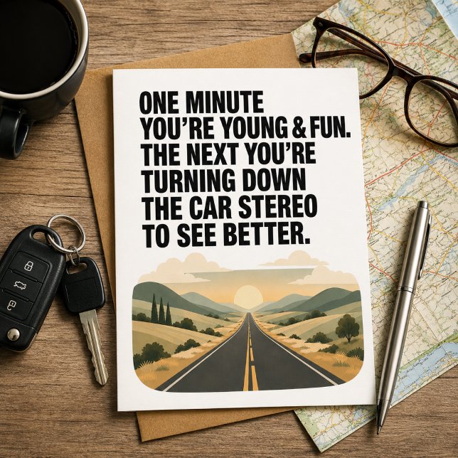 Aniversário Engraçado Ficando Velho Desligando o C (🥈 😂 The Birthday Card Everyone Over 40 Will Laugh At!)