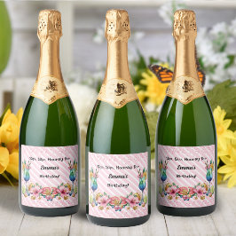 Aniversário Glitter de Cocktail Rosa