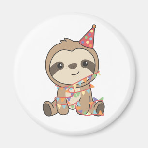 Aniversário Lama Para Crianças Um Íman De Aniversá