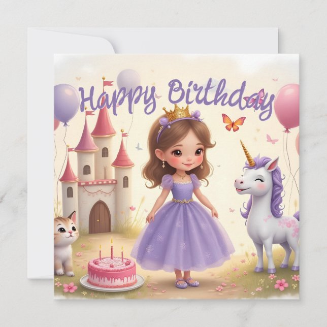 Aniversário Mágico num Mundo de Leite (Frente)