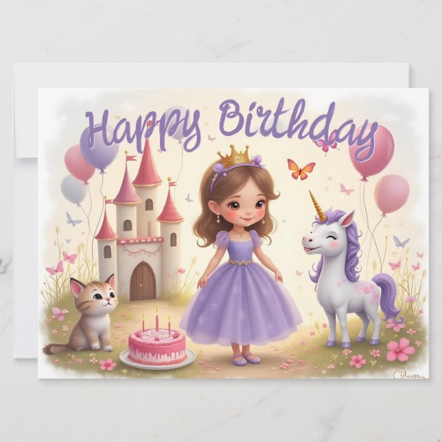 Aniversário Mágico num Mundo de Leite (Frente)