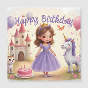 Aniversário Mágico num Mundo de Leite