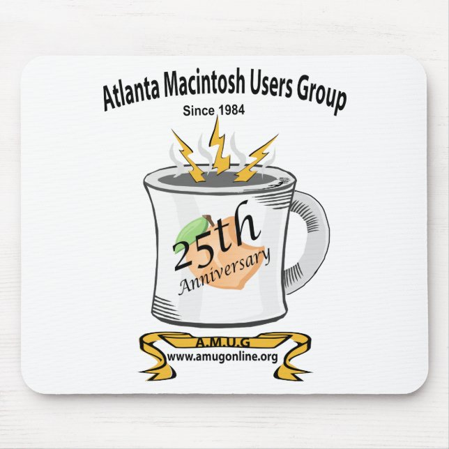 Aniversário MousePad de AMUG 25o (Frente)