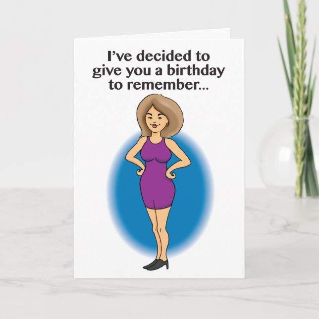 Aniversário Para Lembrar Do Cartão (Frente)