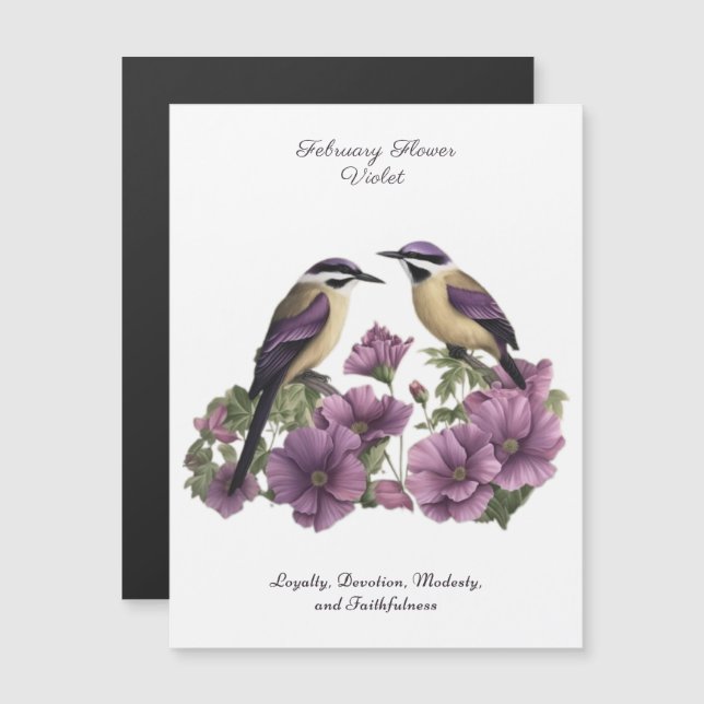 Aniversário Personalizado do Mês de Nascimento do  (Frente/Verso)