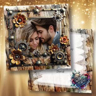 Aniversário Personalizado Steampunk legal