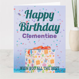 Aniversário Presente, Caixa de Presentes, Cartão d