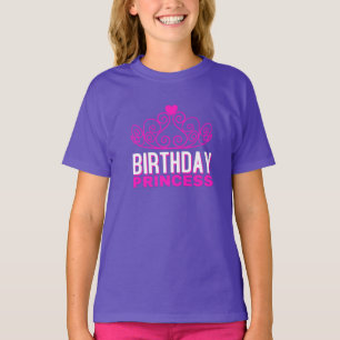Aniversário Princesa Tiara T-Shirt