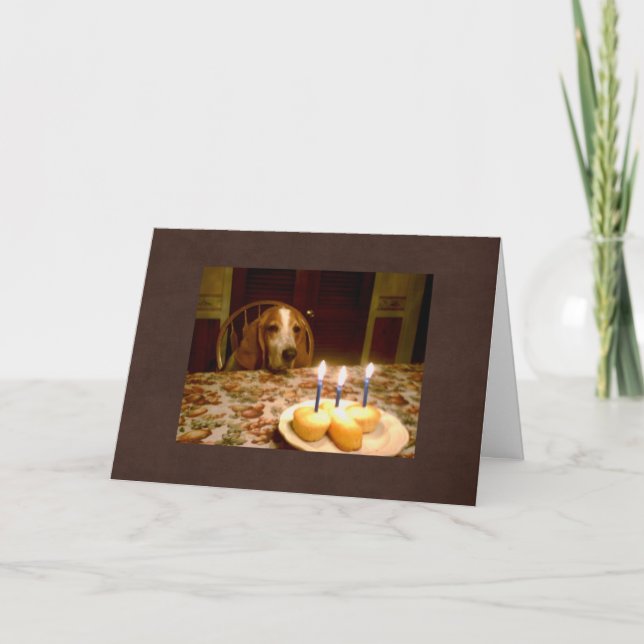 Aniversário quer Cartão de Saudação (Frente)