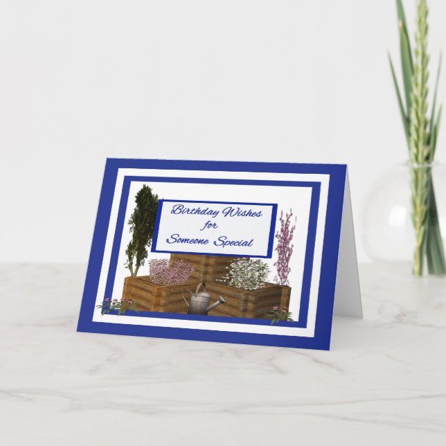 Aniversário Quer Um Cartão De Aniversário Especial (Frente)