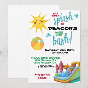 ANIVERSÁRIO, SLIDE DE ÁGUA, CASA DE BUNÇAS, CRIANÇ