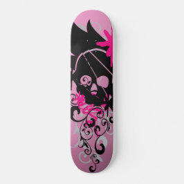 Anjo Armor Japonês - Punk Pink Skateboard