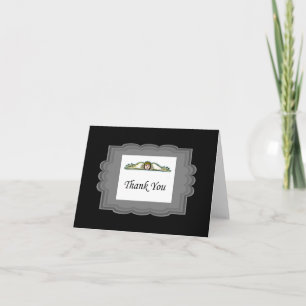 Anjo Cartões de agradecimentos com fronteira de Ci