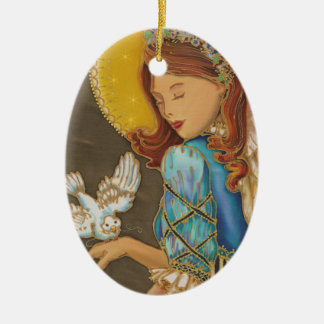 Anjo com Enfeites de natal