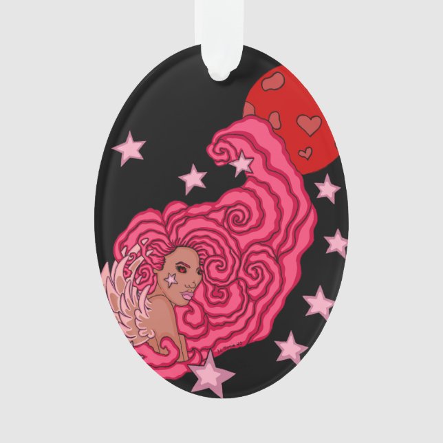 Anjo de Lua de Sangue Enfeite  (Frente)