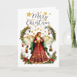 Anjo de Natal & Cartão de Boas Festas de Natal