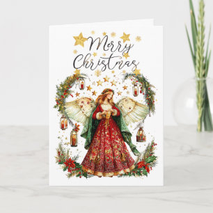 Anjo de Natal & Cartão de Boas Festas de Natal