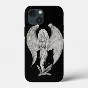 Anjo - design preto e branco