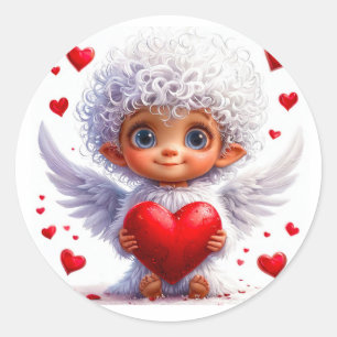 💘 Anjo do Amor de São Valentim Adesivo ✨