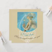 Anjo do amor divino leve e do orçamento de proteçã