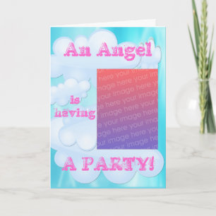 Anjo está tendo uma Convite de festas