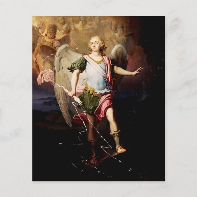 Anjo guardião de Vladimir Borovikovsky (Frente)