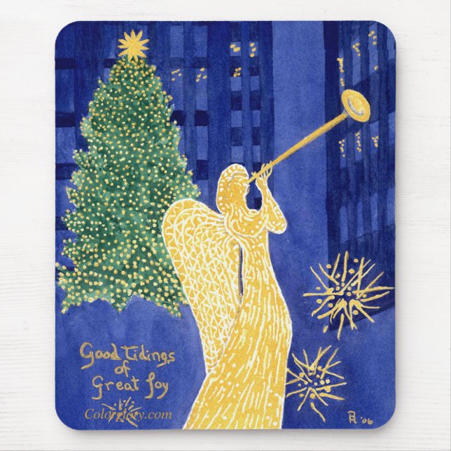 Anjo Mousepad de Rockefeller (Frente)