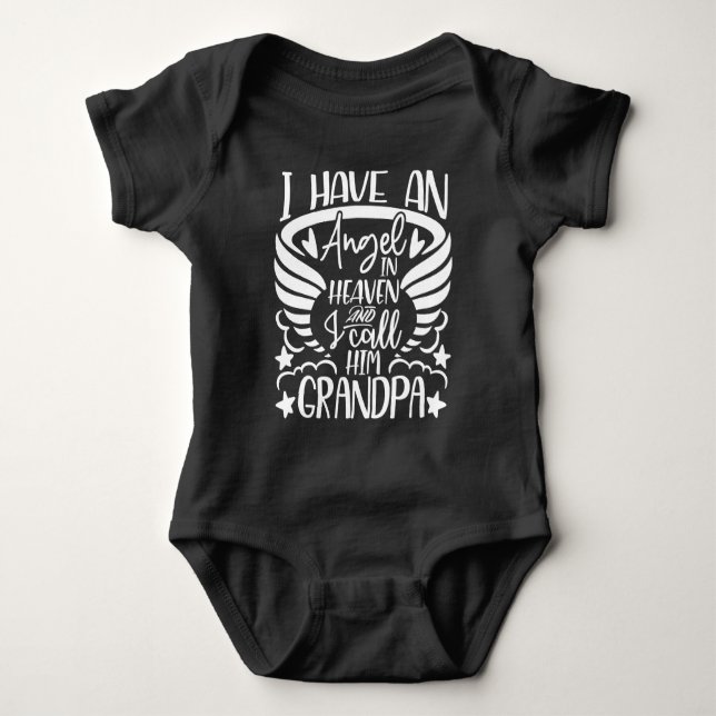 Anjo No Céu/Vovô T-Shirt (Frente)