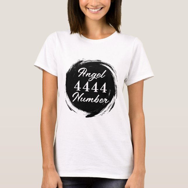 Anjo Número "4444" T-Shirt (Frente)