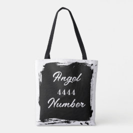 Anjo Número "4444" Tote Bag de Lado Duplo