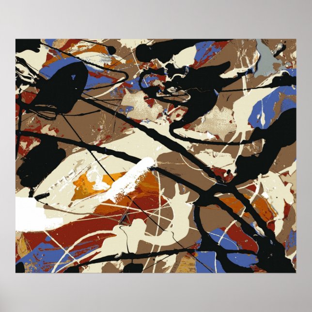 Anjo Preto - Poster de Belas Artes Expressionista  (Frente)