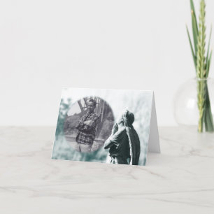 anjo rezando anúncios do serviço de funeral