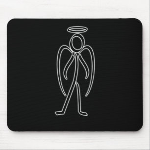 Anjo - Stickman Mousepad