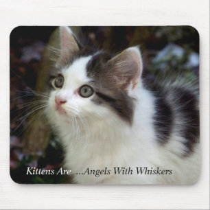 Anjos com suiças (gatinho) Mousepad