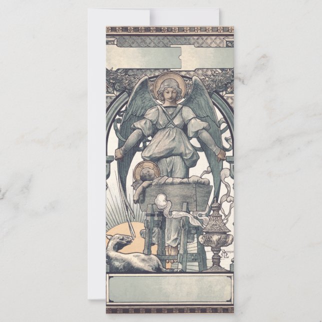 Anjos da guarda com menino Jesus (Frente)